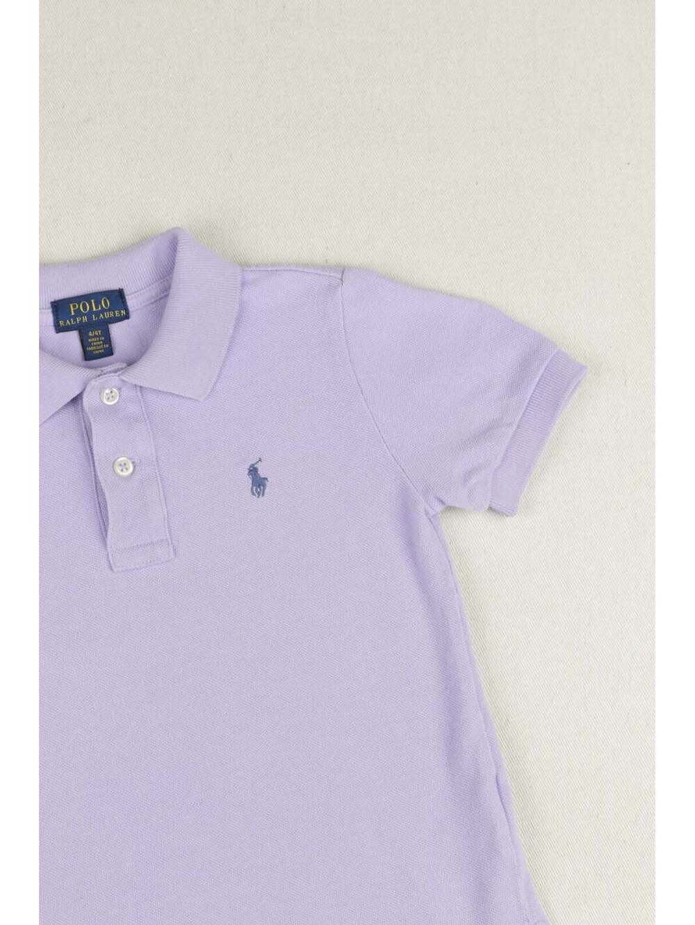 2010's Polo Ralph Lauren Kids Lilac Short Sleeve Polo